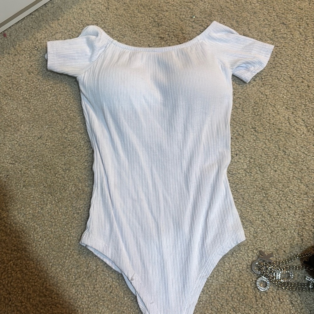 white bodysuit